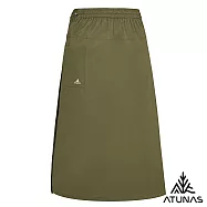 【ATUNAS 歐都納】女款工裝長褲裙A2PA2530W- S 橄綠