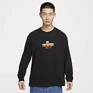 NIKE AS U NK SB TEE LS M90 OC SUB 男 長袖上衣 HJ0807010 S 黑色