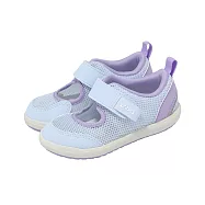 Asics 亞瑟士 休閒鞋 Meshoes Baby 3 小童 學步鞋 藍 紫 魔鬼氈 1144A431400 14.5cm LIGHT BLUE