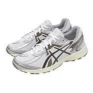 Asics 亞瑟士 休閒鞋 JOG 100S 男鞋 白 棕 拼接 緩衝 復古 1203A741104 31cm WHITE/BLACK COFFEE