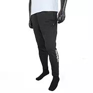 Adidas 愛迪達 M Lin Ft Pt Vl [KD9566] 男 長褲 運動長褲 休閒長褲 黑 束口褲 S 黑