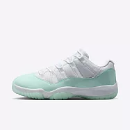 Nike 耐吉 WMNS Air Jordan 11 Retro Low [AH7860-103] 女 運動休閒鞋 白綠 26.5cm 白/綠