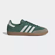 Adidas Samba OG [ID2054] 男女 休閒鞋 運動 經典 復古 Originals 皮革 膠底 綠 27cm 綠/白