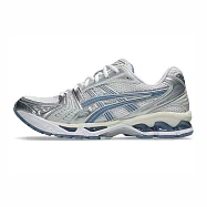 Asics 亞瑟士 GEL-Kayano 14 [1203A537-115] 男女 運動休閒鞋 舒適 白銀 水藍 23.5cm 銀/水藍