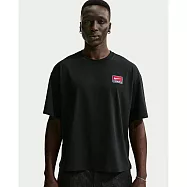 NIKE AS M NL SS BOXY KNIT TOP 男 短袖上衣 II4380010 M 黑色