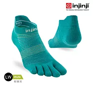 injinji Run輕量吸排五趾隱形襪NX L 亞特蘭提斯