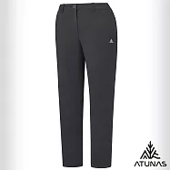 【ATUNAS 歐都納】女款防曬涼感輕量彈性長褲/大尺碼A8PAHH02W*- S 黑