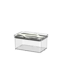 bzyoo Prestoor 轉轉可堆疊保鮮密封罐S號760ml(雲霧白)單入