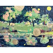 【玲廊滿藝】李佳燕-記憶的倒影91x116.5cm