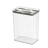 bzyoo Prestoor 轉轉可堆疊保鮮密封罐L號2840ml(雲霧白)單入