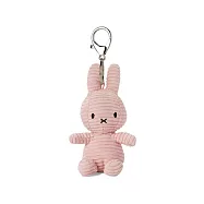 BON TON TOYS Miffy米菲兔ECO燈芯絨鑰匙圈-10cm (粉)