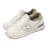 New Balance NB 休閒鞋 574 男鞋 女鞋 米 棕 麂皮 膠底 經典 紐巴倫 U574805-D 30cm BEIGE/BROWN