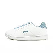 Fila 斐樂 Inheritance 3 [5-C923Z-113] 女 運動休閒鞋 簡約 舒適 百搭 白 藍 25.5cm 白/藍