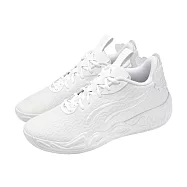 Puma 籃球鞋 MB.04 Lo Ice White 男鞋 白 緩衝 氮氣中底 311319-01 26cm WHITE