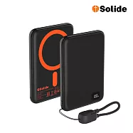 solide 索力得 NEXEN 固態磁吸防爆行動電源 黑色