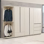 Homelike 喜家居9.7尺大衣櫃組(2542)