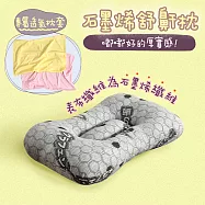 《英柏絲》石墨烯恆溫循環(含枕套) 舒鼾枕 紅外線 止鼾 抗菌 可水洗 台灣製(人體工學) 舒鼾枕/含專用枕套-鵝黃
