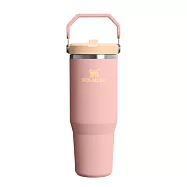 STANLEY 經典系列 IceFlow 手提吸管杯2.0 0.88L / 蜜桃粉