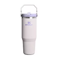 STANLEY 經典系列 IceFlow 手提吸管杯2.0 0.88L / 米杏紫