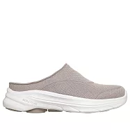 Skechers 思克威爾 Go Walk 8 [125941TPE] 女 穆勒鞋 回彈 緩震 透氣 舒適 米灰 24cm 米/灰