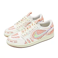 Nike 休閒鞋 W Air Jordan 1 MM Low V3 女鞋 米橘 網狀 HQ2186-180 24.5cm SAIL/LT MADDER ROOT