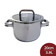 WMF FUNTION 4 德國 316 不鏽鋼高身湯鍋 (含蓋) 20cm 3.9L 湯鍋 燉鍋 雙耳鍋 (電磁爐 IH爐可用)