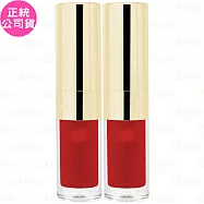 CLARINS克蘭詩 彈潤植萃美唇油MINI(#03豔紅櫻桃)(1.4ml)*2(公司貨)