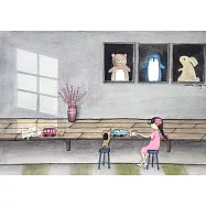 【玲廊滿藝】Jennifer Chang-小窗光系列 - 我們的秘密基地19x26.8cm