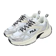 Fila 休閒鞋 Cubix 男鞋 藍 銀 緩衝 拼接 運動鞋 1C342A810 27.5cm BLUE/SILVER