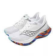 Saucony 索康尼 競速跑鞋 Endorphin Speed 5 男鞋 白 黑 波士頓馬拉松 慢跑鞋 S21007403 26.5cm WHITE/MULTI