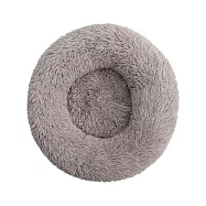 【Party World】圓圓長毛絨寵物窩60cm 寵物墊 保暖墊 寵物床 狗窩 貓窩 睡床 貓狗適用 米棕