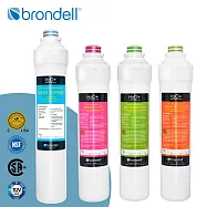 【brondell】美國邦特爾 四階全效生飲濾菌濾芯(硬水區專用)&emsp; 無