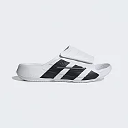 Adidas 愛迪達 Lightblaze Slide [JS3584] 男女 運動拖鞋 白黑 套穿設計 網布內裡 22.5cm 白/黑