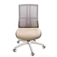 GXG 短背美學 電腦椅(無扶手/白色) TW-8278 ENHW