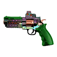 【Party World】科幻炫彩聲光噴霧玩具槍 非發射型 顏色隨機 兒童玩具槍 角色扮演 兒童射擊玩具 幼兒互動玩具