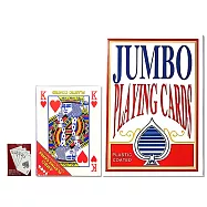 【Party World】大尺寸特殊撲克牌3入組 加厚耐折 派對桌遊 親子互動 魔術表演專用 超大撲克牌 巨型撲克牌 加大撲克牌 派對撲克牌 親子桌遊 家庭遊戲 魔術撲克