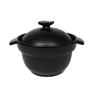 福介商店 日本土鍋 萬古燒 可微波黒釉1合炊飯鍋