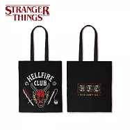 官方授權|STRANGER THINGS 怪奇物語系列|傳奇托特包Tote Bag(代理商公司貨) Hellfire Club