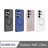 防摔殼 PZX 適用於 SAMSUNG 三星 Galaxy S26 手機殼 防撞殼 防摔殼 軟殼 空壓殼 藍(背板霧)