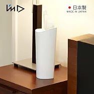 【日本岩谷Iwatani】TAOG 日製直立抽取式纖形面紙盒- 白