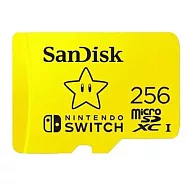 SanDisk Nintendo Switch 專用 microSDXC UHS-I(U3) 256GB記憶卡 (公司貨)