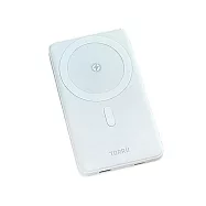 TORRII Slim 智能磁吸行動電源(S1)(5000mAh) 支援MagSafe 15W 無線快充 -白色