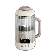 【TECO東元】多功能蔬果破壁冷熱調理豆漿機/破壁機/果汁機/快煮壺/輔食機(XYFYS011) 雲暮白