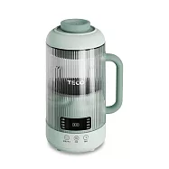 【TECO東元】多功能蔬果破壁冷熱調理豆漿機/破壁機/果汁機/快煮壺/輔食機(XYFYS011) 森霧綠