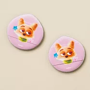 動物方城市 水滴型 淺粉 手指粉撲 遮瑕粉撲 氣墊粉撲 尼克 茱蒂 迷你粉撲 尼克2入