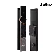 【Chatlock】日本製頂級電子門鎖 智慧AI-99圓屏 - 琉金大理石款