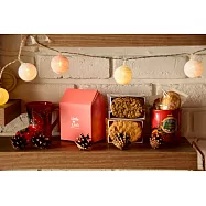 【Little By Little】認真小食屋(珊瑚紅色加提繩)(認真瑪德蓮)