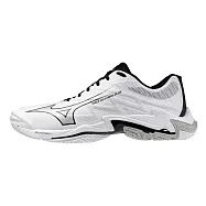 Mizuno 美津濃 Wave Lightning Elite Wide [V1GA260151] 男 排球鞋 寬楦 白 27.5cm 白/黑