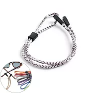 seoul show首爾秀 雙孔熒光運動掛繩鏈墨鏡平光眼鏡鍊老花近視防丟鍊 淺紫