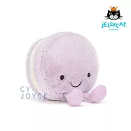 英國 JELLYCAT 12cm 趣味馬卡龍(薰衣草紫) Amuseables May Macaron (Lavender)